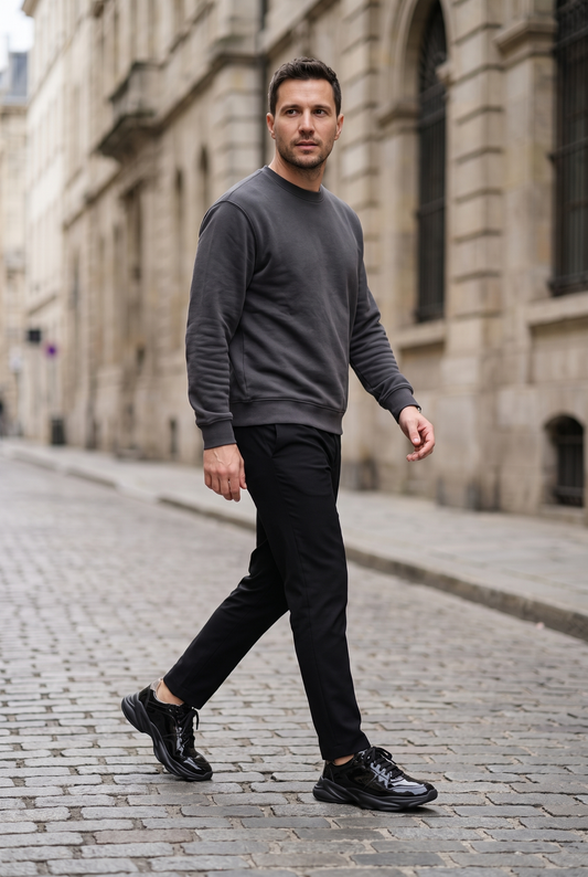Pantofi Sport Bărbați Grey Gent - Enzo Margi