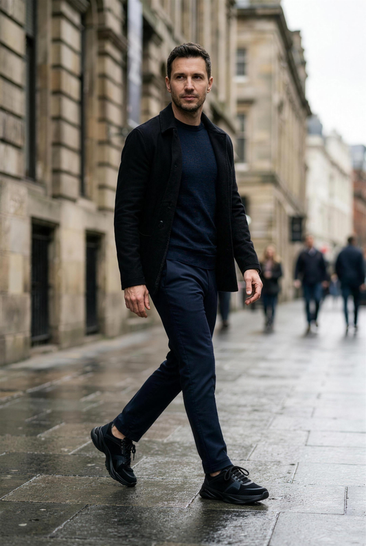 Pantofi Sport Bărbați Midnight Sky - Enzo Margi