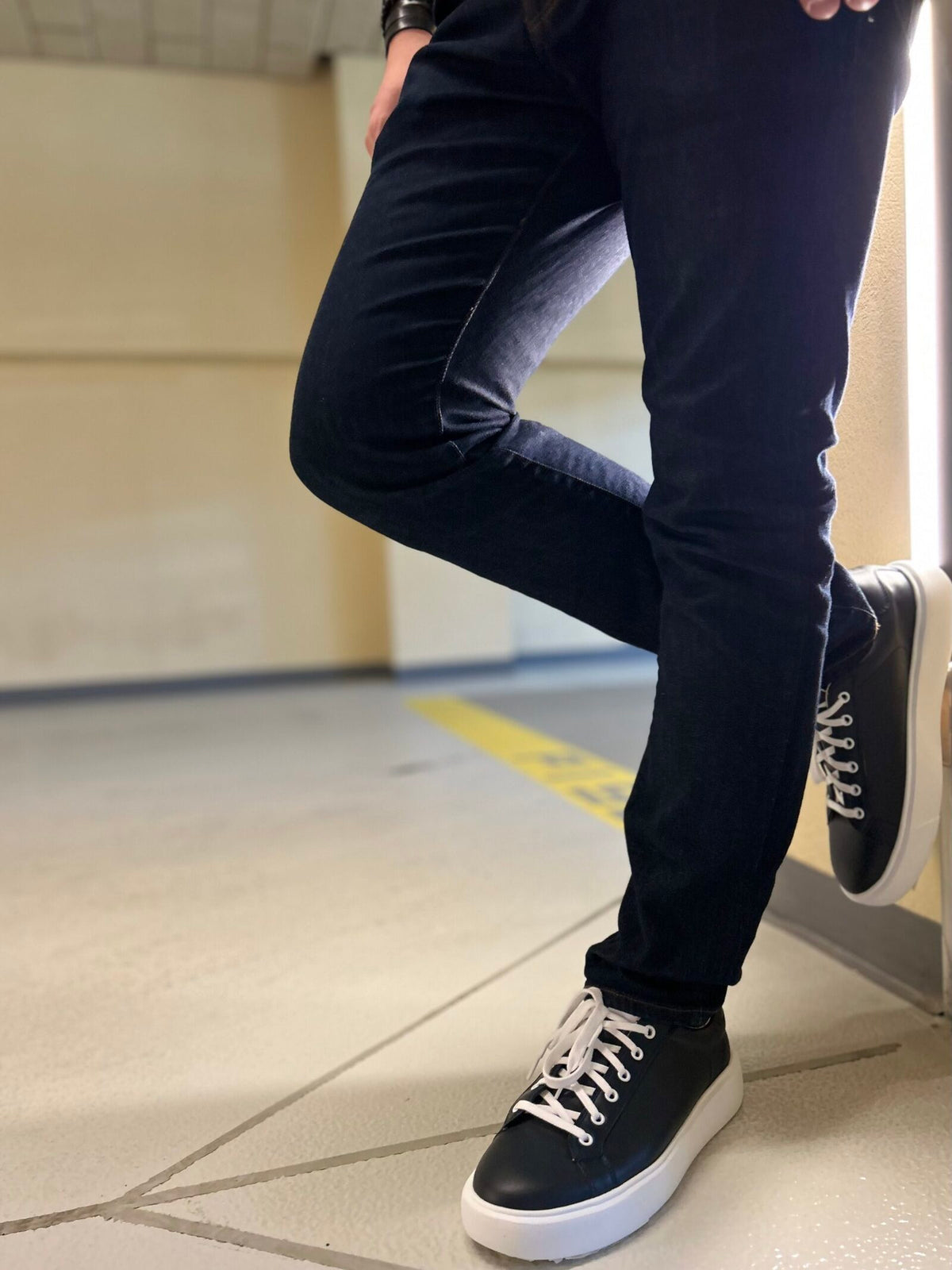 Elevate Navy — poza 5, pantofi premium din piele intoarsa, fabricat in Romania — Enzo Margi