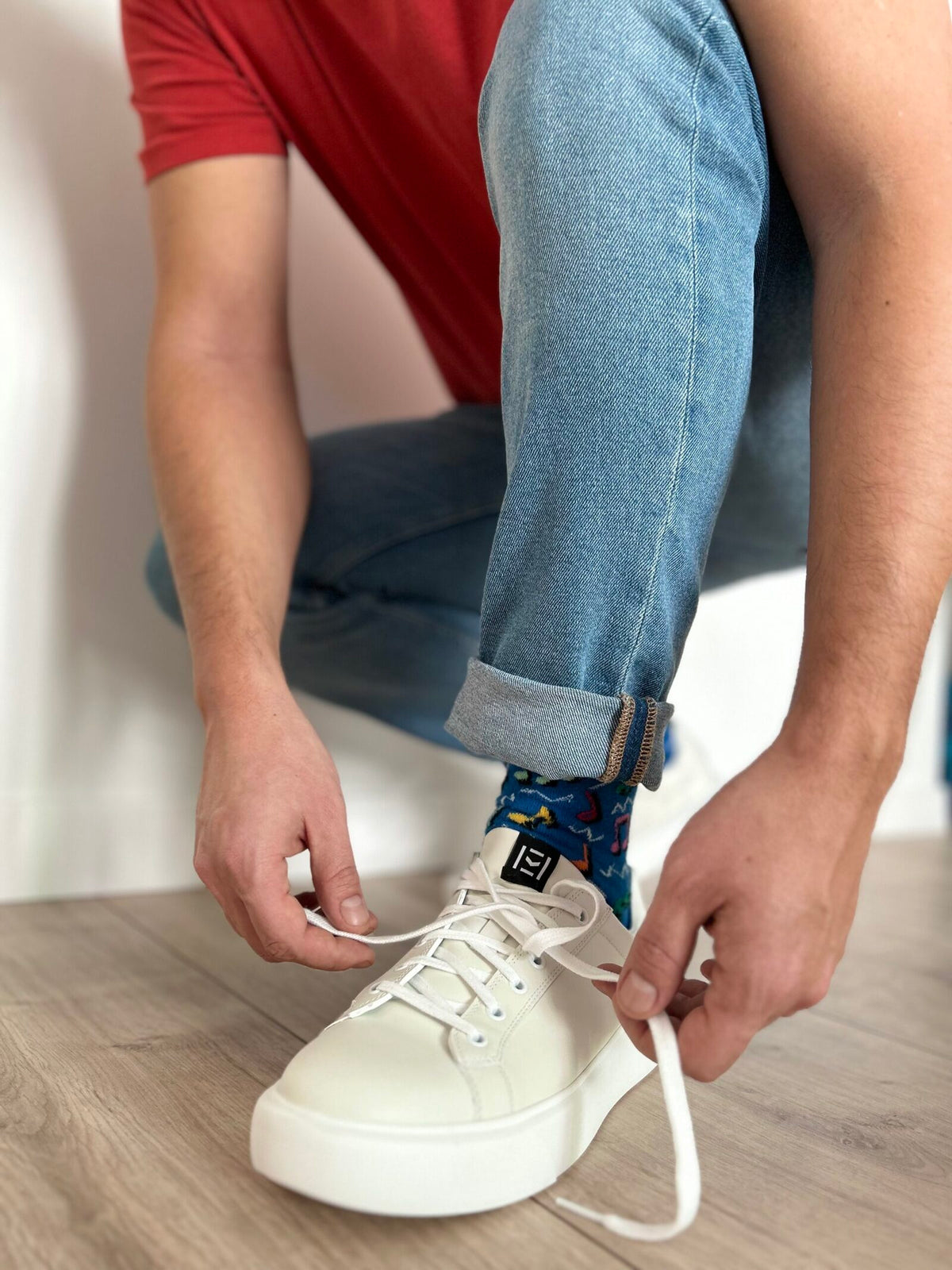 Elevate Off White — poza 3, pantofi premium din piele intoarsa, fabricat in Romania — Enzo Margi