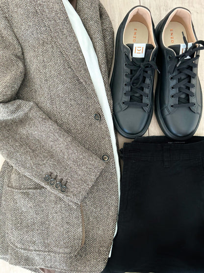 Elevate Onyx — poza 6, pantofi premium din piele intoarsa, fabricat in Romania — Enzo Margi
