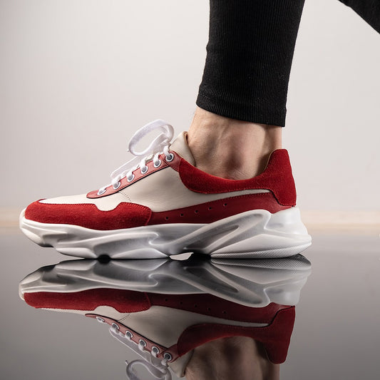 Pantofi Sport Bărbați Strawberry Cake — tinuta lifestyle, pantofi barbati din piele naturala — Enzo Margi