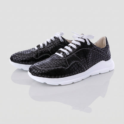 Pantofi Sport Bărbați Black Cobra — pantofi din piele naturală, Enzo Margi