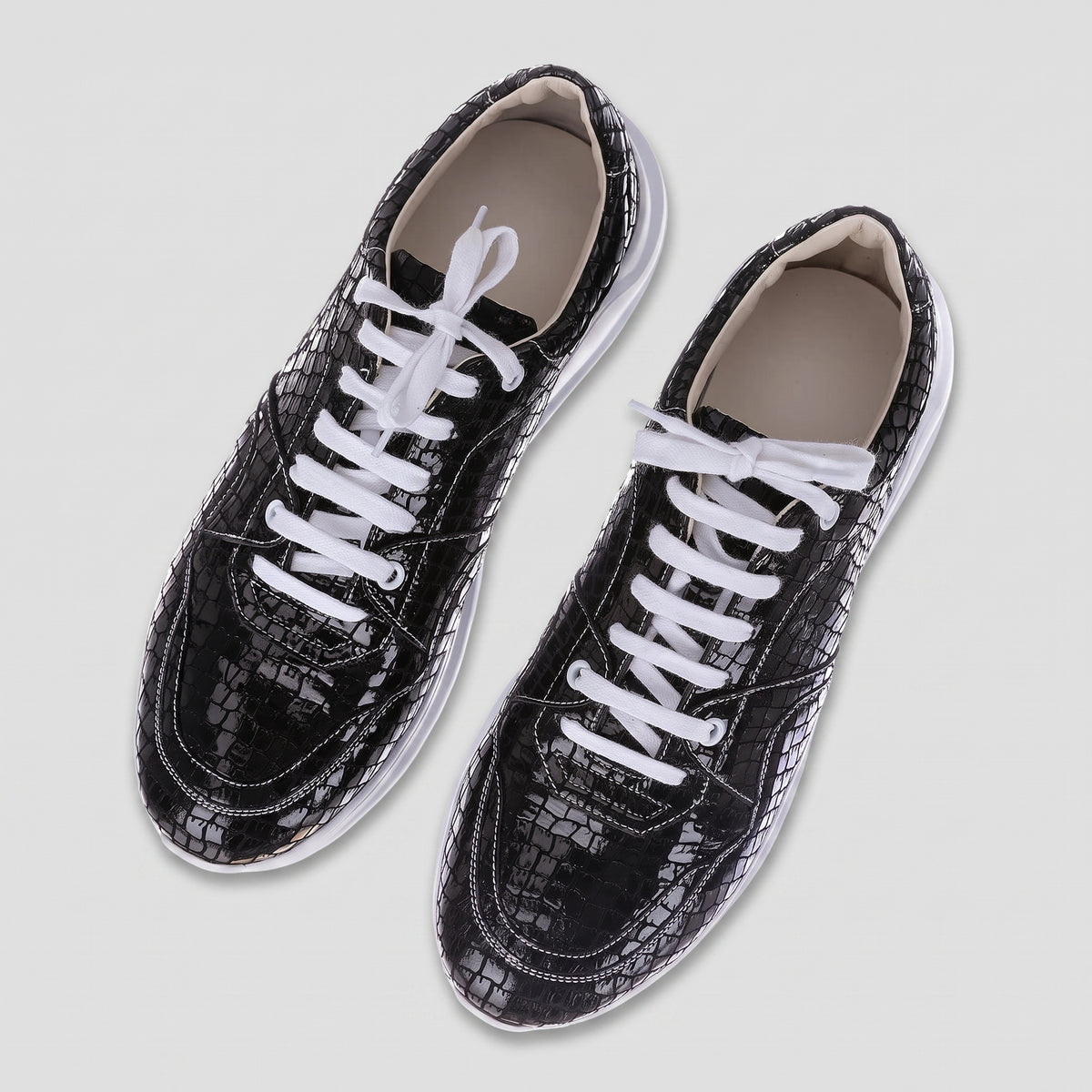 Pantofi Sport Bărbați Black Cobra — pantofi din piele naturală, Enzo Margi