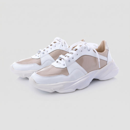 Pantofi Sport Bărbați Pure Nude — pantofi din piele naturală, Enzo Margi