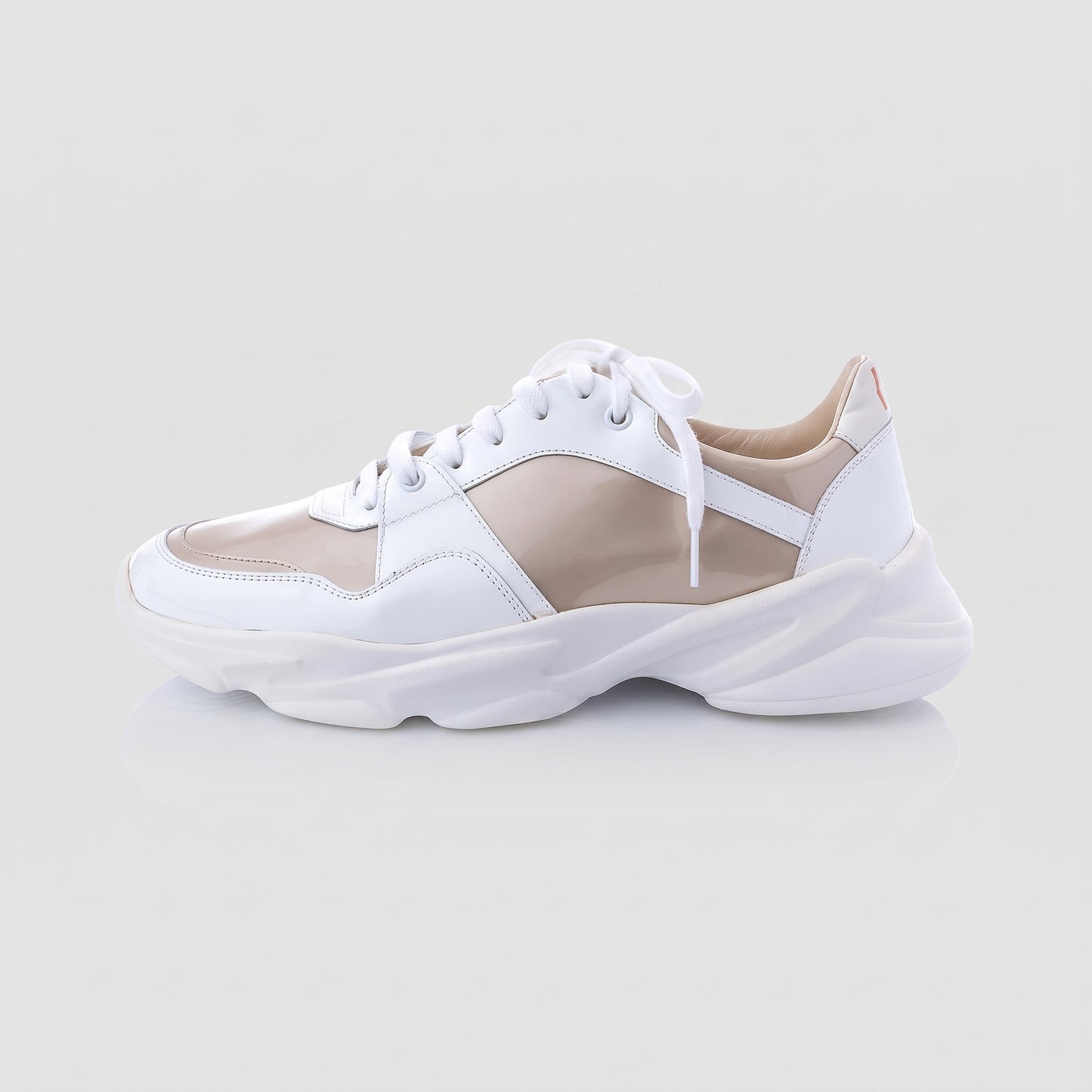 Pantofi Sport Bărbați Pure Nude — pantofi din piele naturală, Enzo Margi