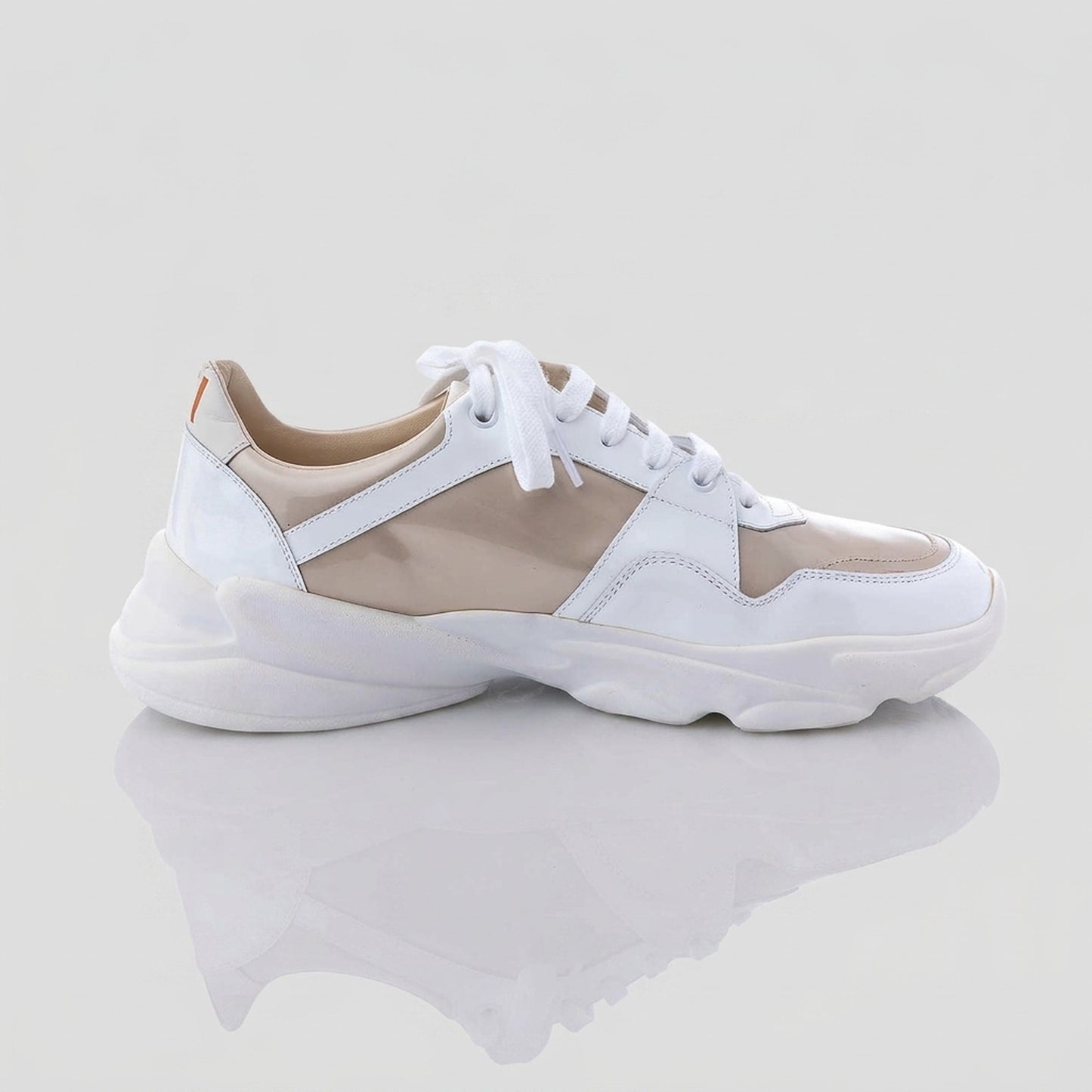 Pantofi Sport Bărbați Pure Nude — pantofi din piele naturală, Enzo Margi