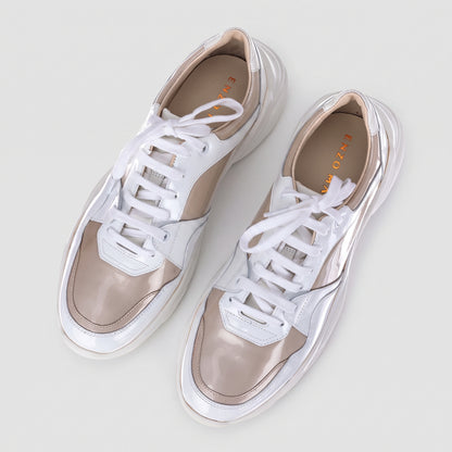 Pantofi Sport Bărbați Pure Nude — pantofi din piele naturală, Enzo Margi