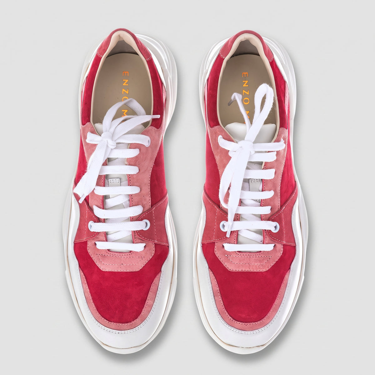 Pantofi Bărbați Red Velvet — pantofi din piele naturală, Enzo Margi