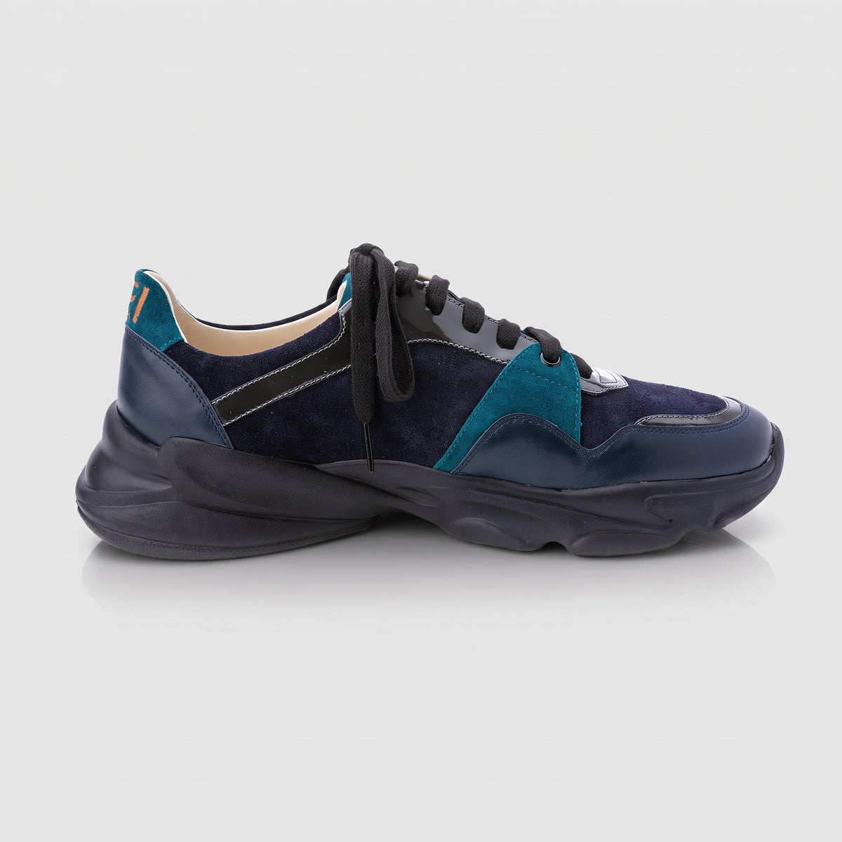 Pantofi Sport Bărbați Funky Jeans — pantofi din piele naturală, Enzo Margi