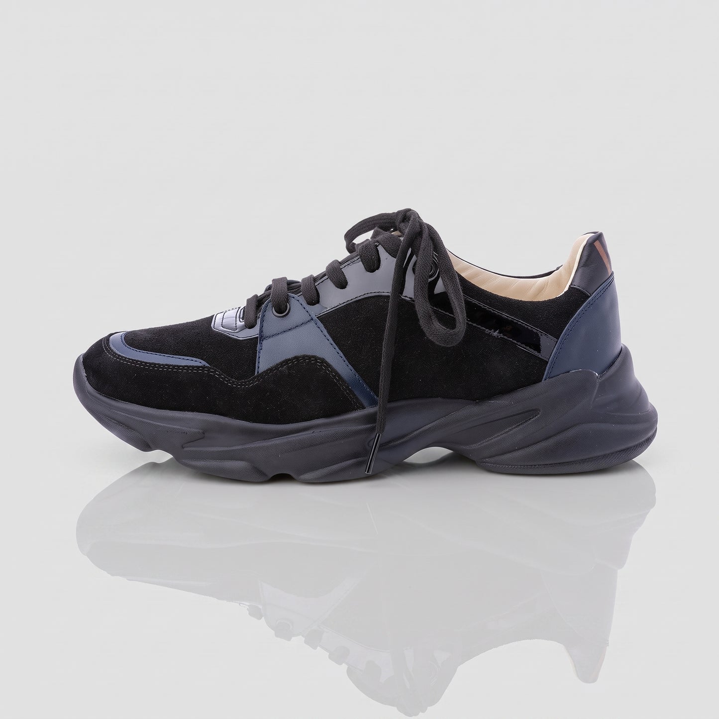 Pantofi Sport Bărbați Midnight Sky — pantofi din piele naturală, Enzo Margi