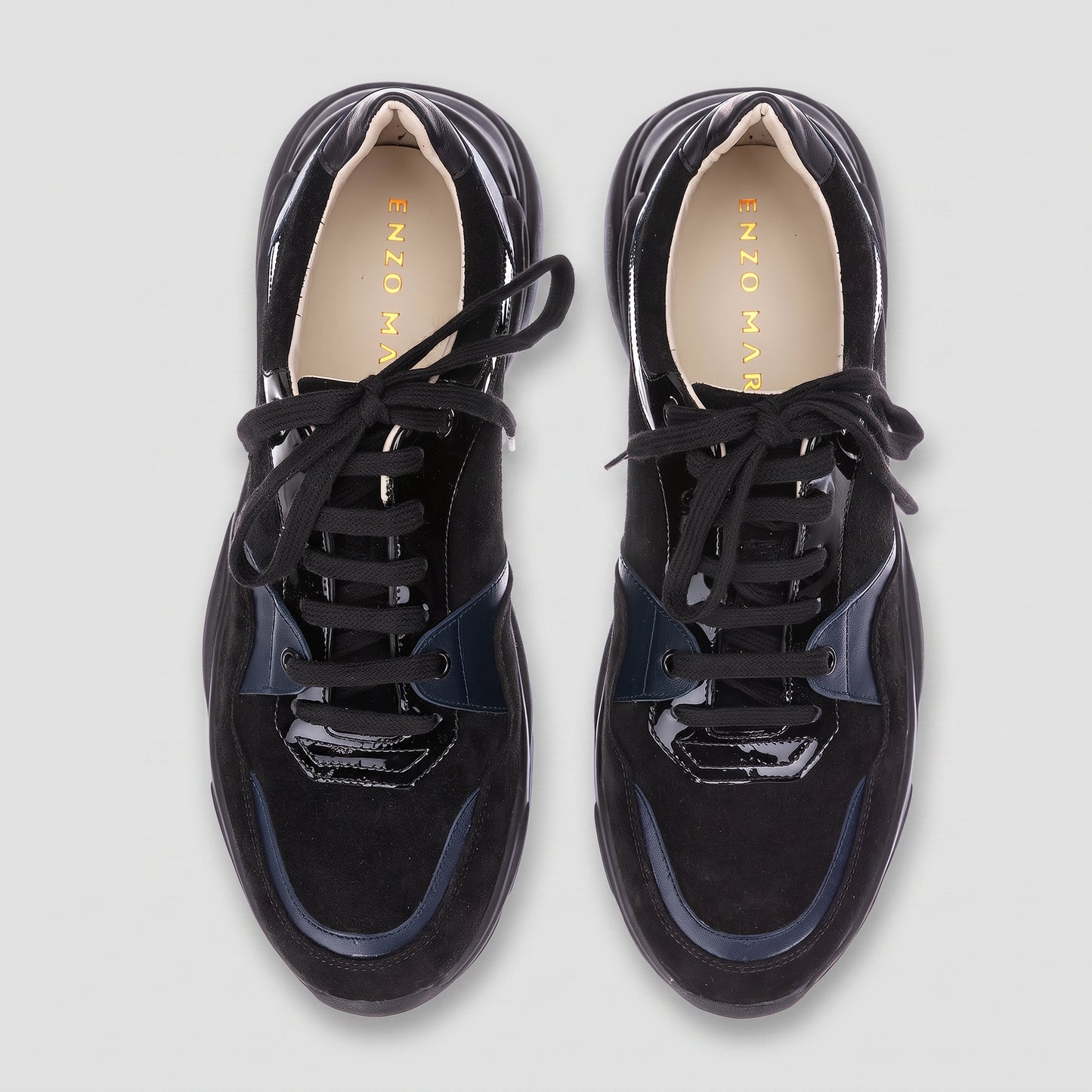 Pantofi Sport Bărbați Midnight Sky — pantofi din piele naturală, Enzo Margi