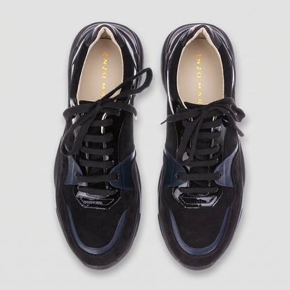 Pantofi Sport Bărbați Midnight Sky — pantofi din piele naturală, Enzo Margi