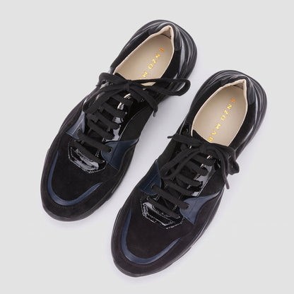 Pantofi Sport Bărbați Midnight Sky — pantofi din piele naturală, Enzo Margi