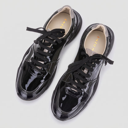 Pantofi Sport Bărbați Grey Gent — pantofi din piele naturală, Enzo Margi
