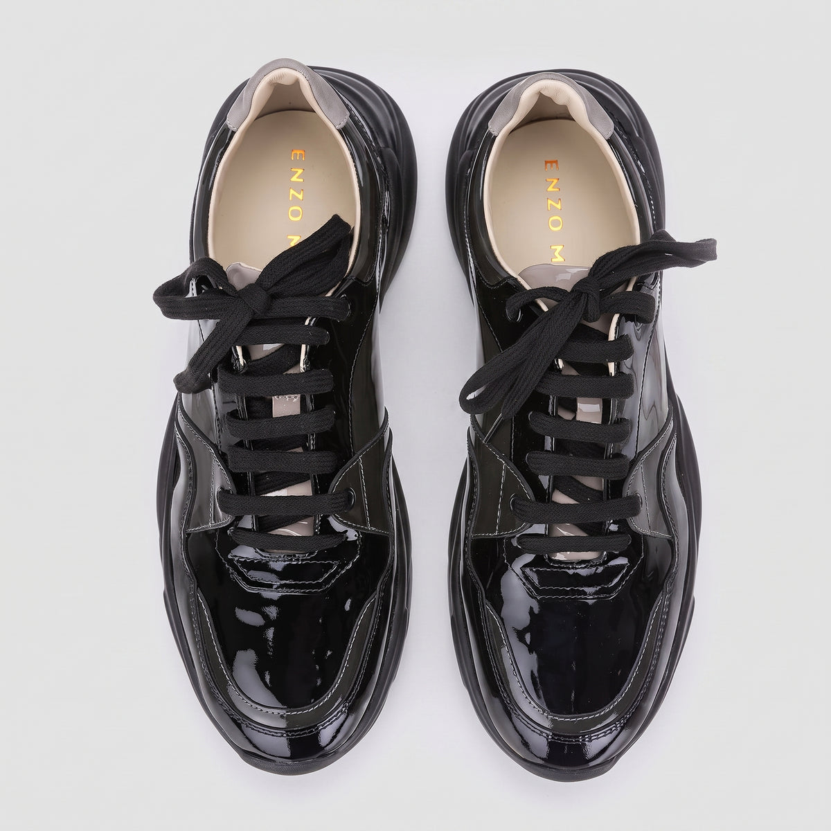 Pantofi Sport Bărbați Grey Gent — pantofi din piele naturală, Enzo Margi