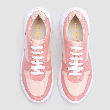 Pantofi Damă Blush Female — pantofi din piele naturală, Enzo Margi