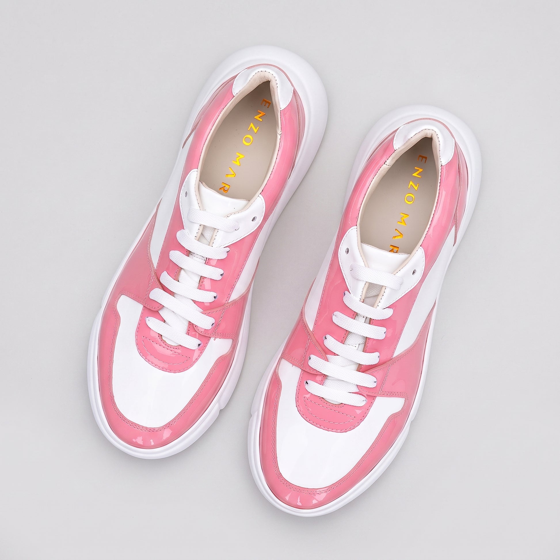 Pantofi Damă Bubble Gum Female — pantofi din piele naturală, Enzo Margi