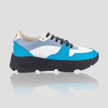 Pantofi Damă Duo Aqua Marine — pantofi din piele naturală, Enzo Margi
