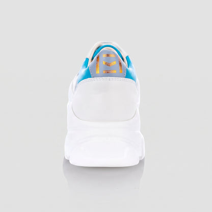 Pantofi Damă Duo Aqua Marine Light — pantofi din piele naturală, Enzo Margi