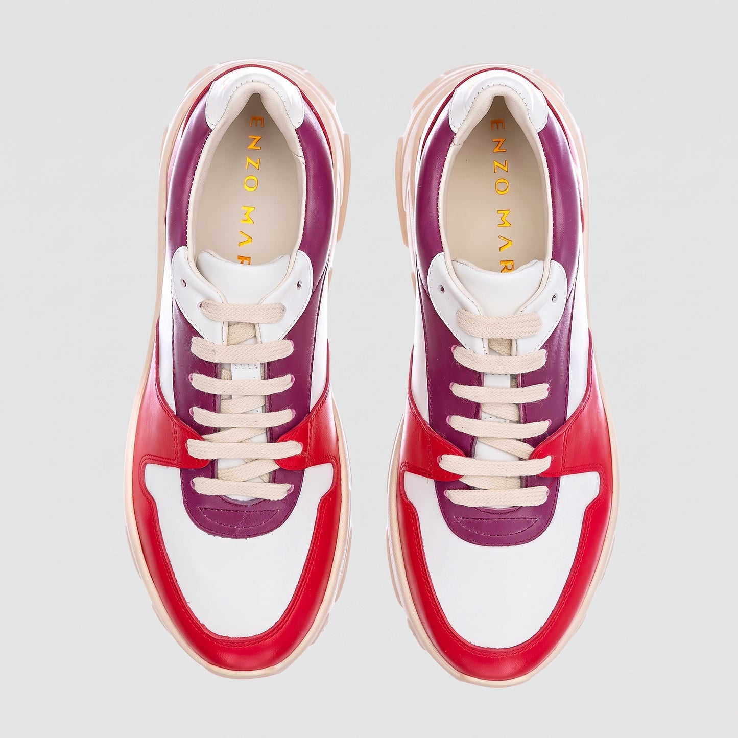 Pantofi Damă Duo Berry — pantofi din piele naturală, Enzo Margi