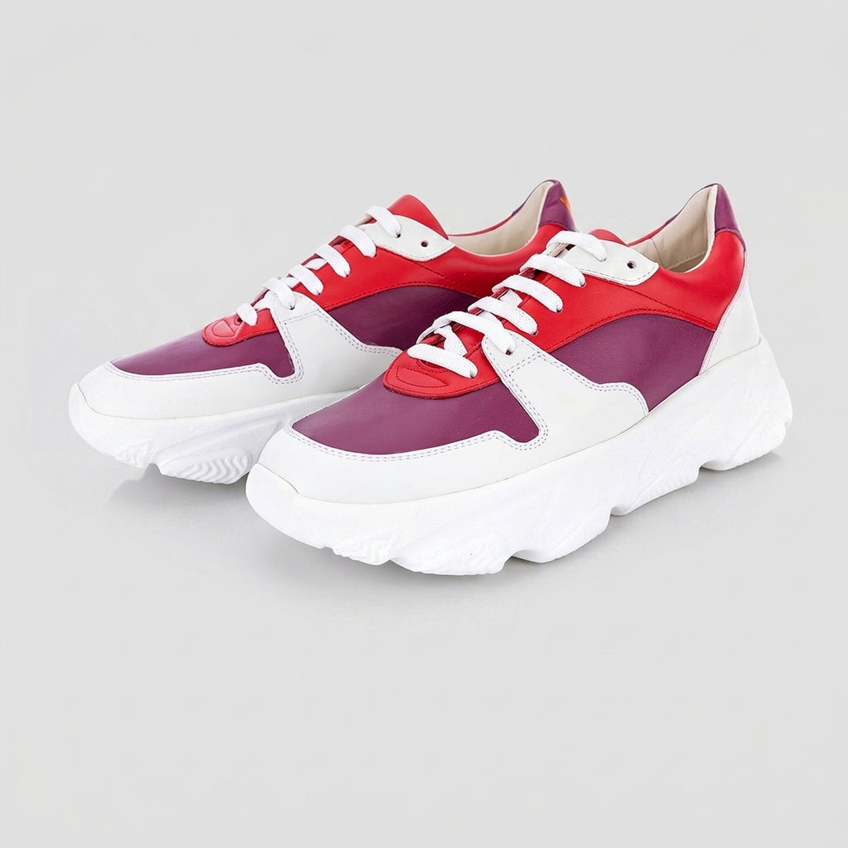 Pantofi Damă Duo Berry Light — pantofi din piele naturală, Enzo Margi
