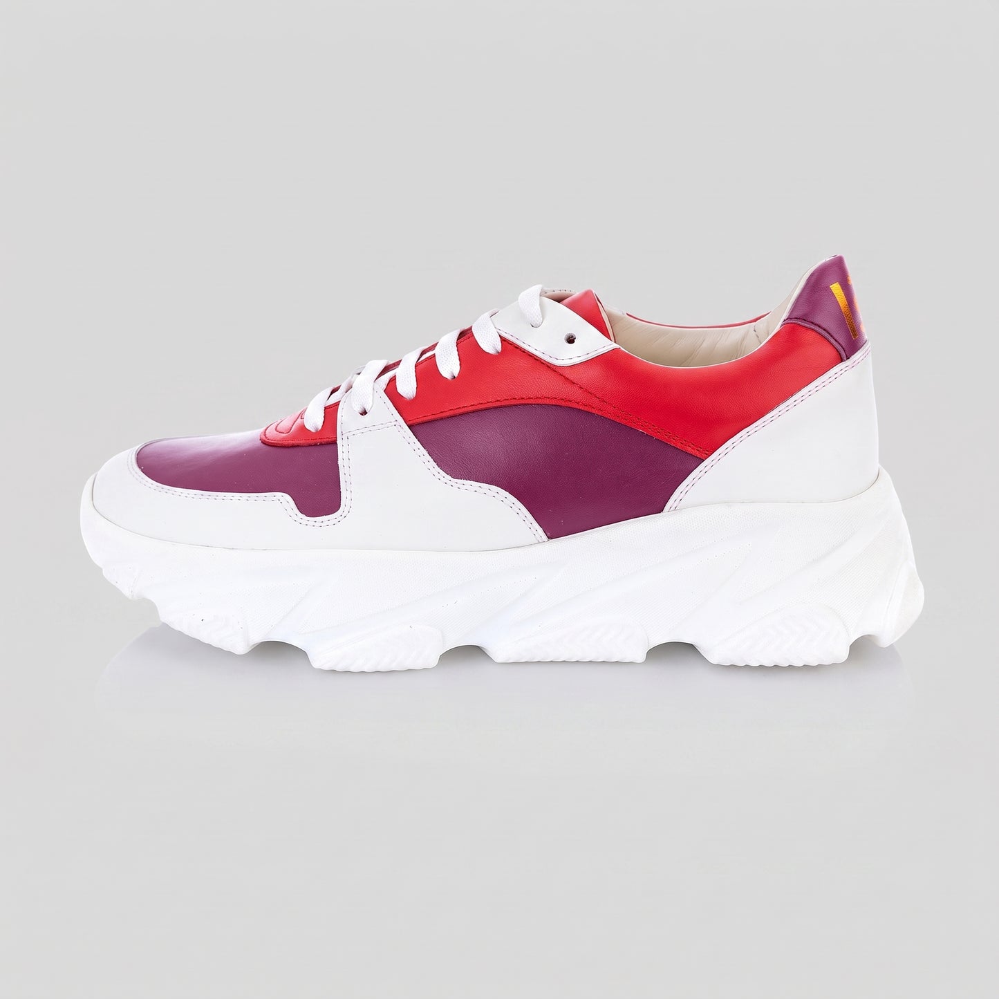 Pantofi Damă Duo Berry Light — pantofi din piele naturală, Enzo Margi