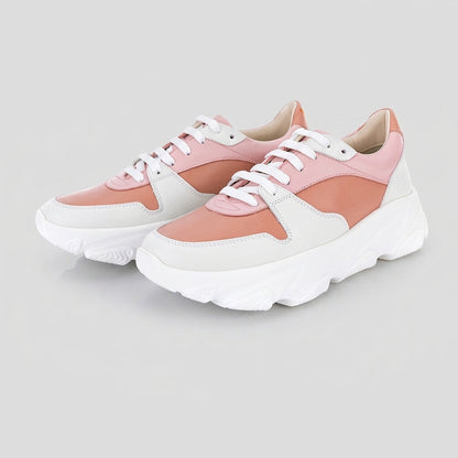 Pantofi Damă Duo Blushed Light — pantofi din piele naturală, Enzo Margi