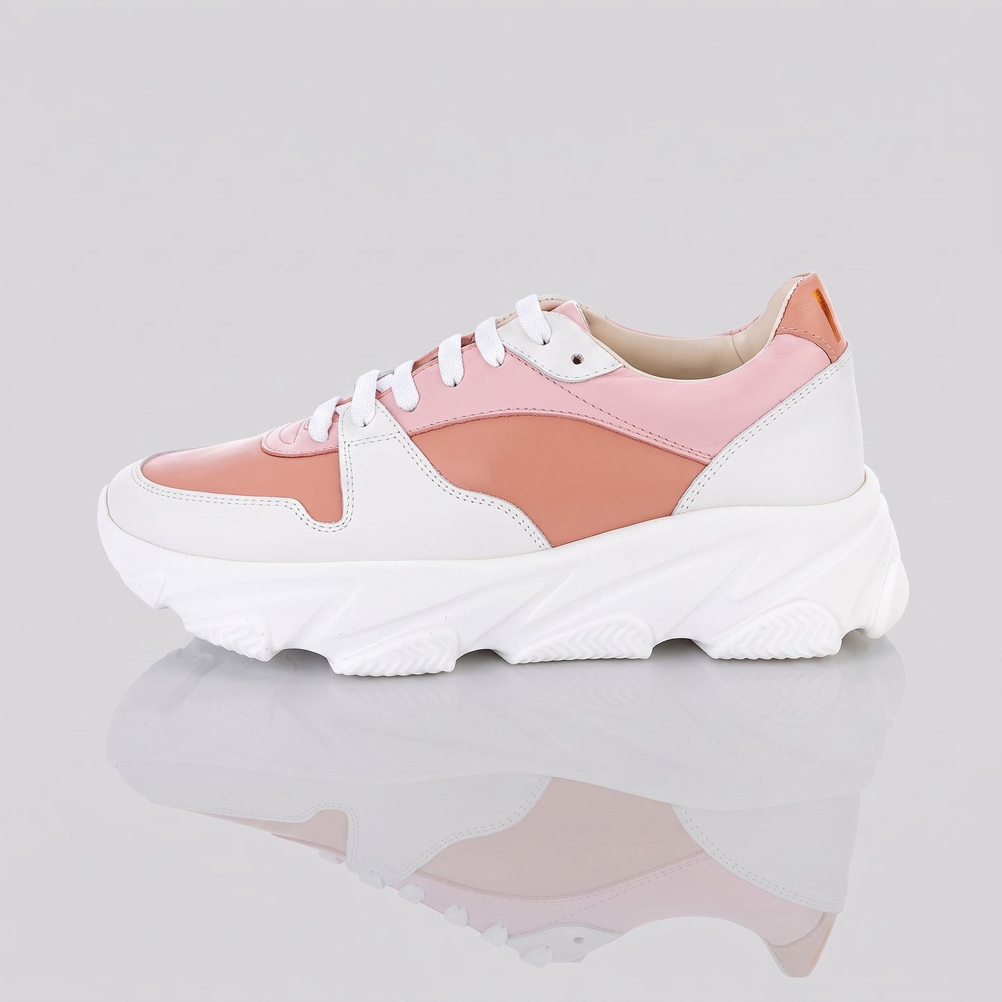 Pantofi Damă Duo Blushed Light — pantofi din piele naturală, Enzo Margi
