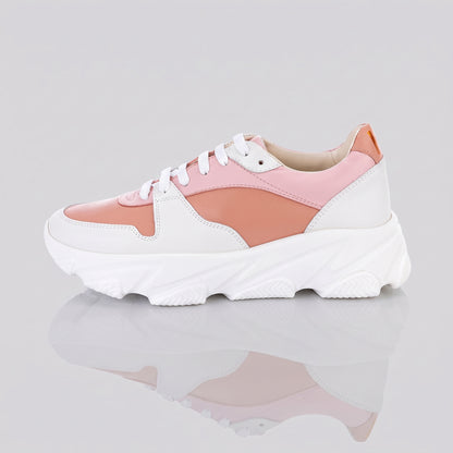 Pantofi Damă Duo Blushed Light — pantofi din piele naturală, Enzo Margi