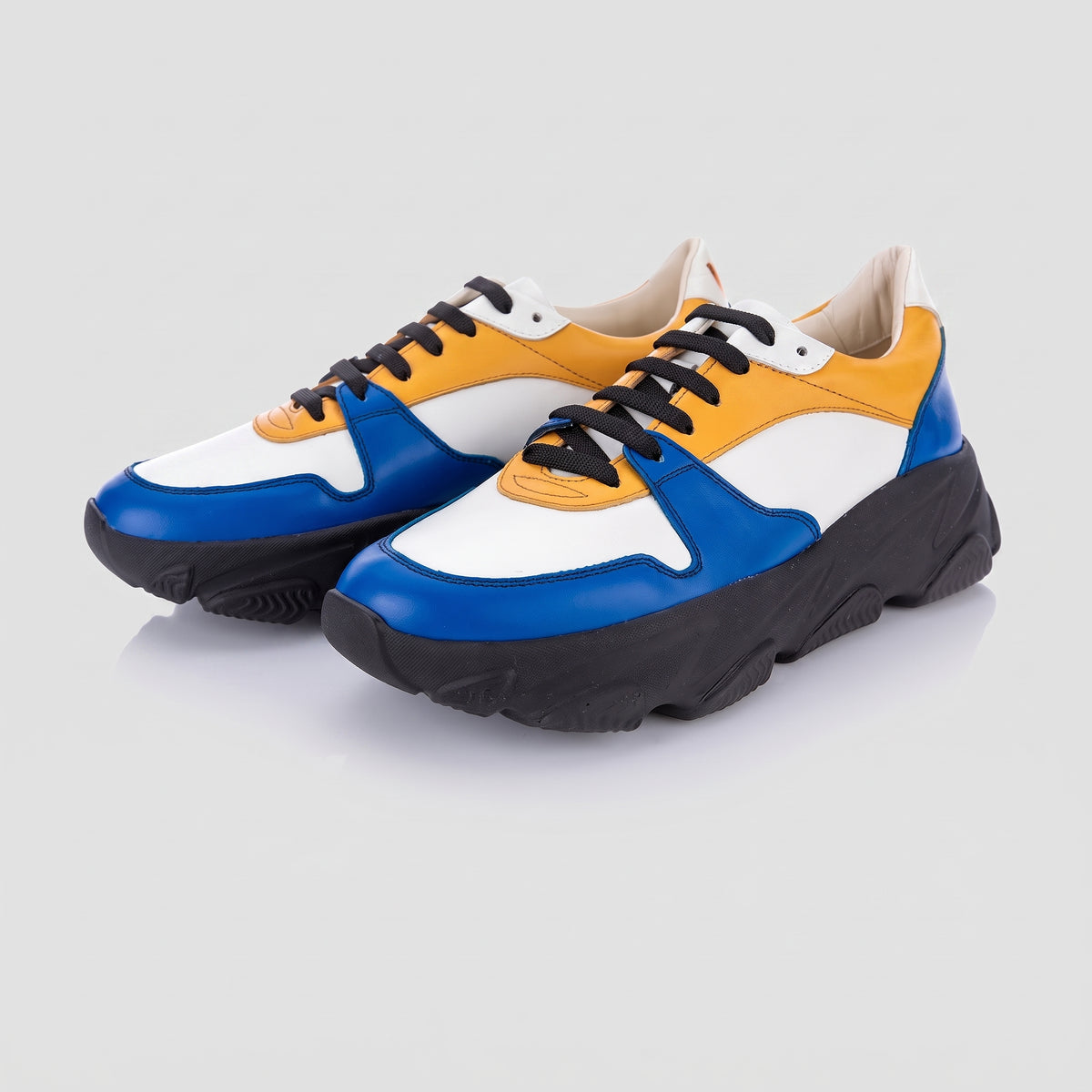 Pantofi Sport Duo College — pantofi damă din piele naturală, Enzo Margi