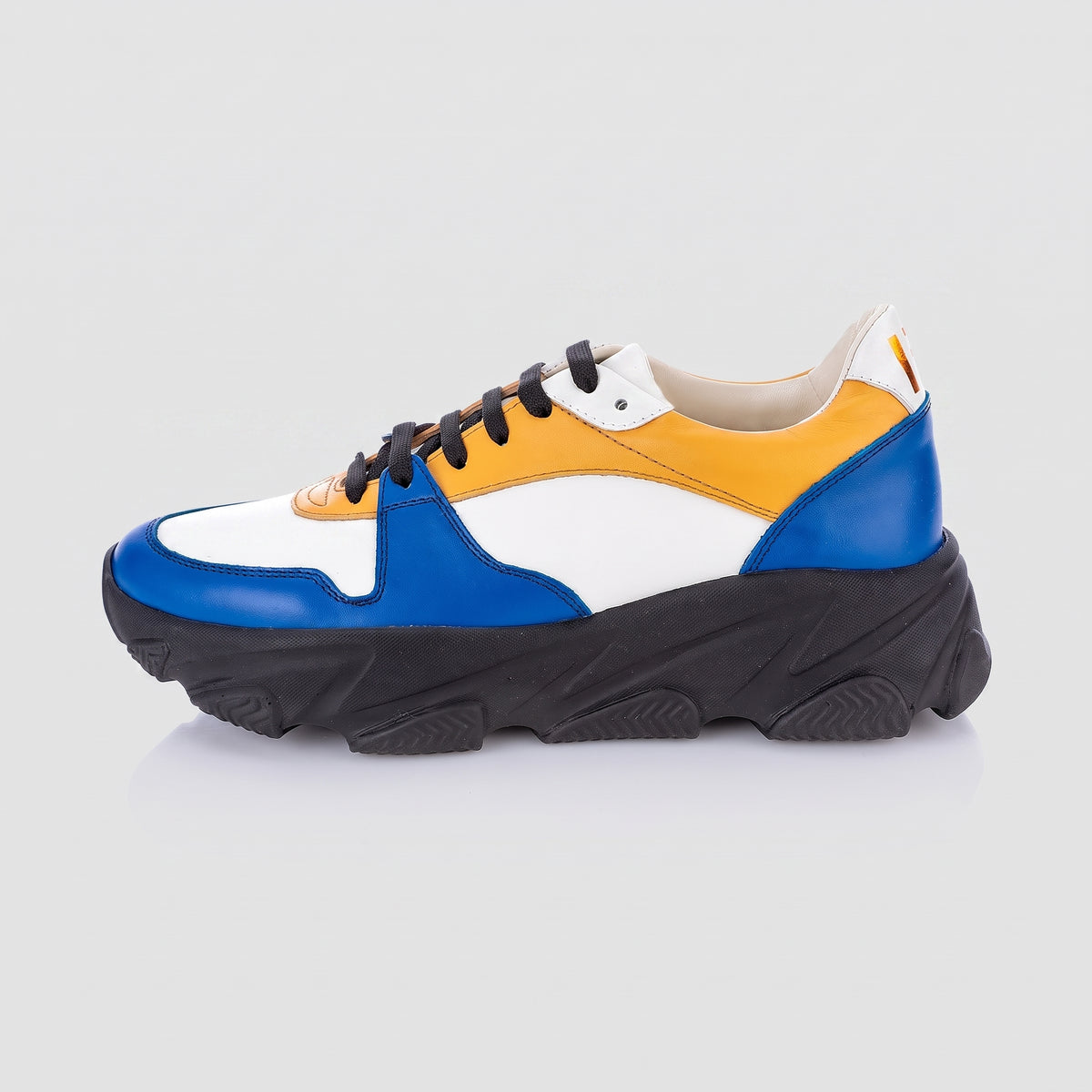 Pantofi Sport Duo College — pantofi damă din piele naturală, Enzo Margi