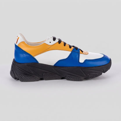 Pantofi Sport Duo College — pantofi damă din piele naturală, Enzo Margi