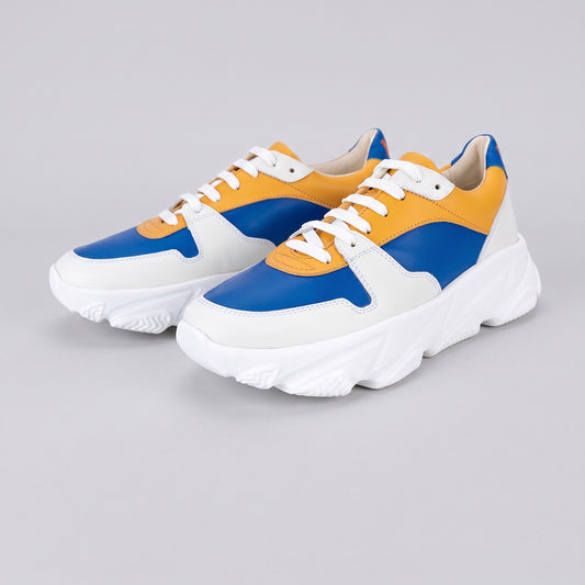 Pantofi Sport Duo College Light — pantofi damă din piele naturală, Enzo Margi