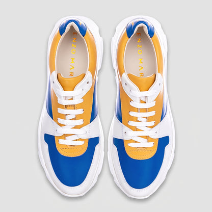 Pantofi Sport Duo College Light — pantofi damă din piele naturală, Enzo Margi