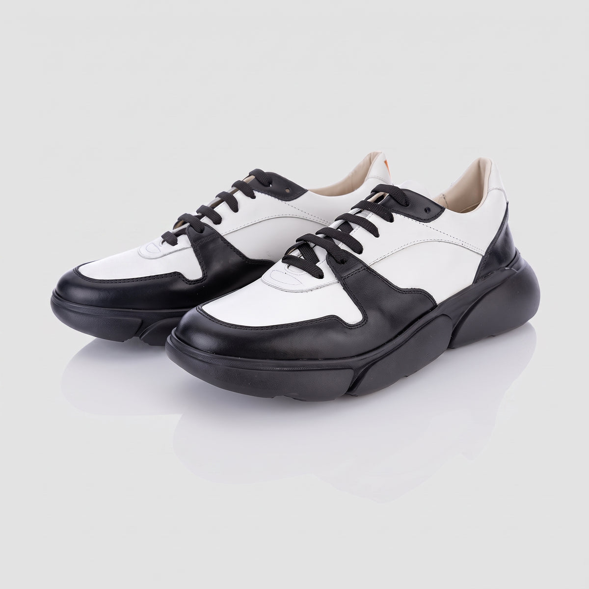 Pantofi Sport Duo Dark Female — pantofi damă din piele naturală, Enzo Margi