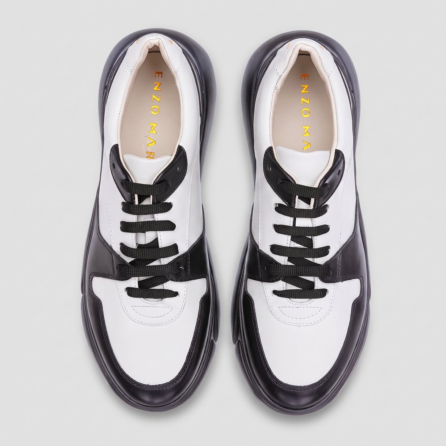 Pantofi Sport Duo Dark Female — pantofi damă din piele naturală, Enzo Margi