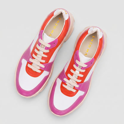Pantofi Sport Duo Hot — pantofi damă din piele naturală, Enzo Margi