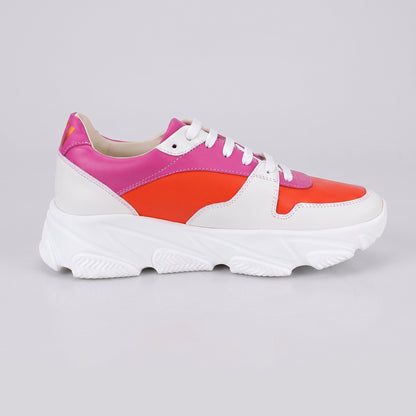 Pantofi Sport Duo Hot Light — pantofi damă din piele naturală, Enzo Margi