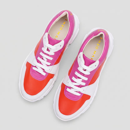 Pantofi Sport Duo Hot Light — pantofi damă din piele naturală, Enzo Margi