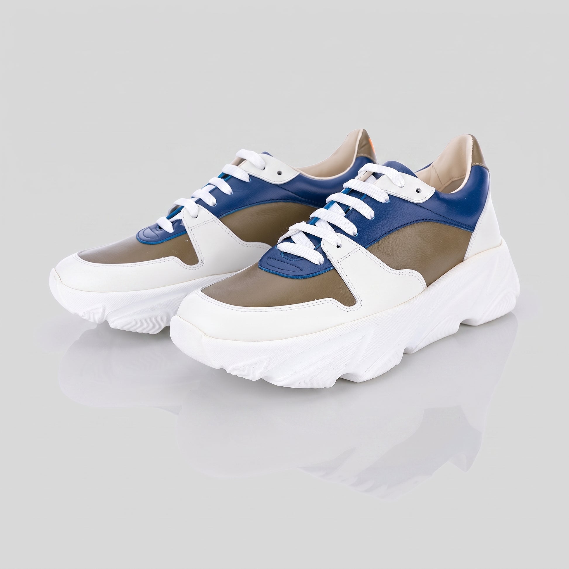 Pantofi Sport Duo Mild Light — pantofi damă din piele naturală, Enzo Margi
