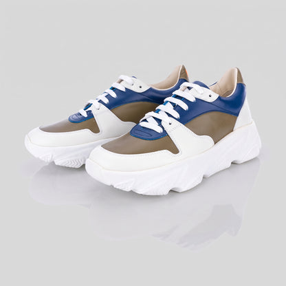 Pantofi Sport Duo Mild Light — pantofi damă din piele naturală, Enzo Margi