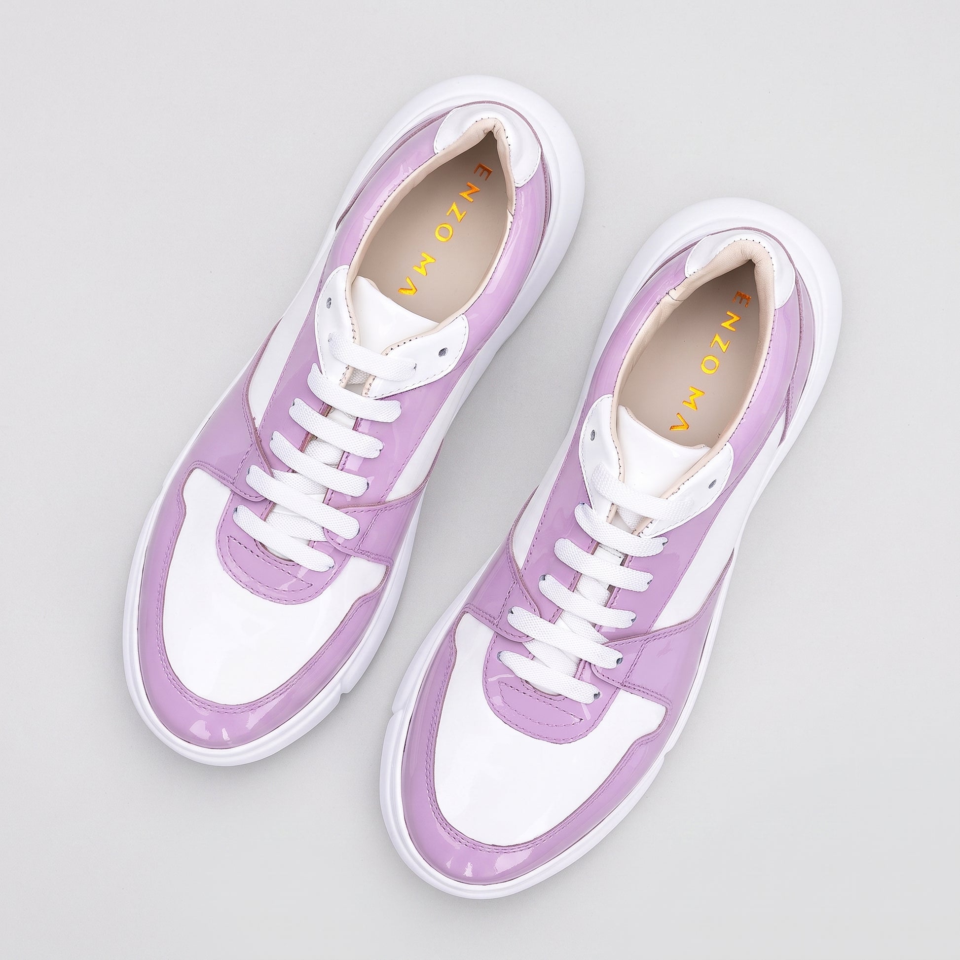 Pantofi Sport Lilla Female — pantofi damă din piele naturală, Enzo Margi