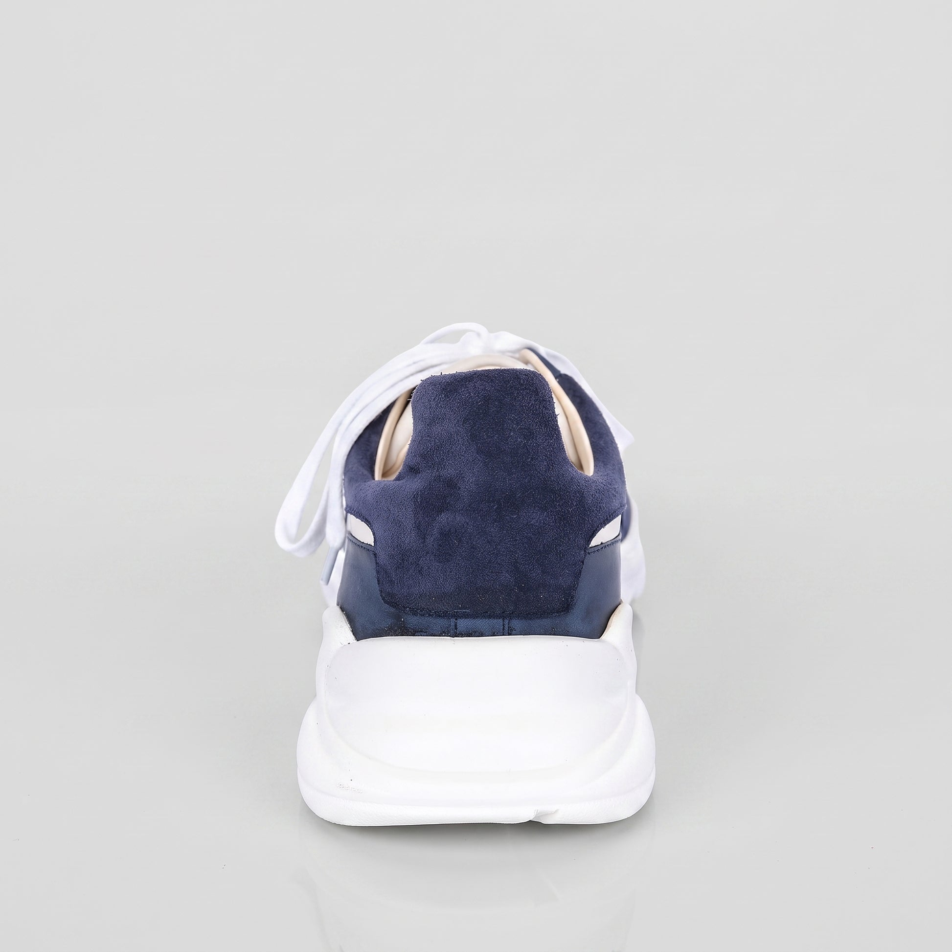 Pantofi Sport Bărbați Navy Pure Blue — pantofi din piele naturală, Enzo Margi