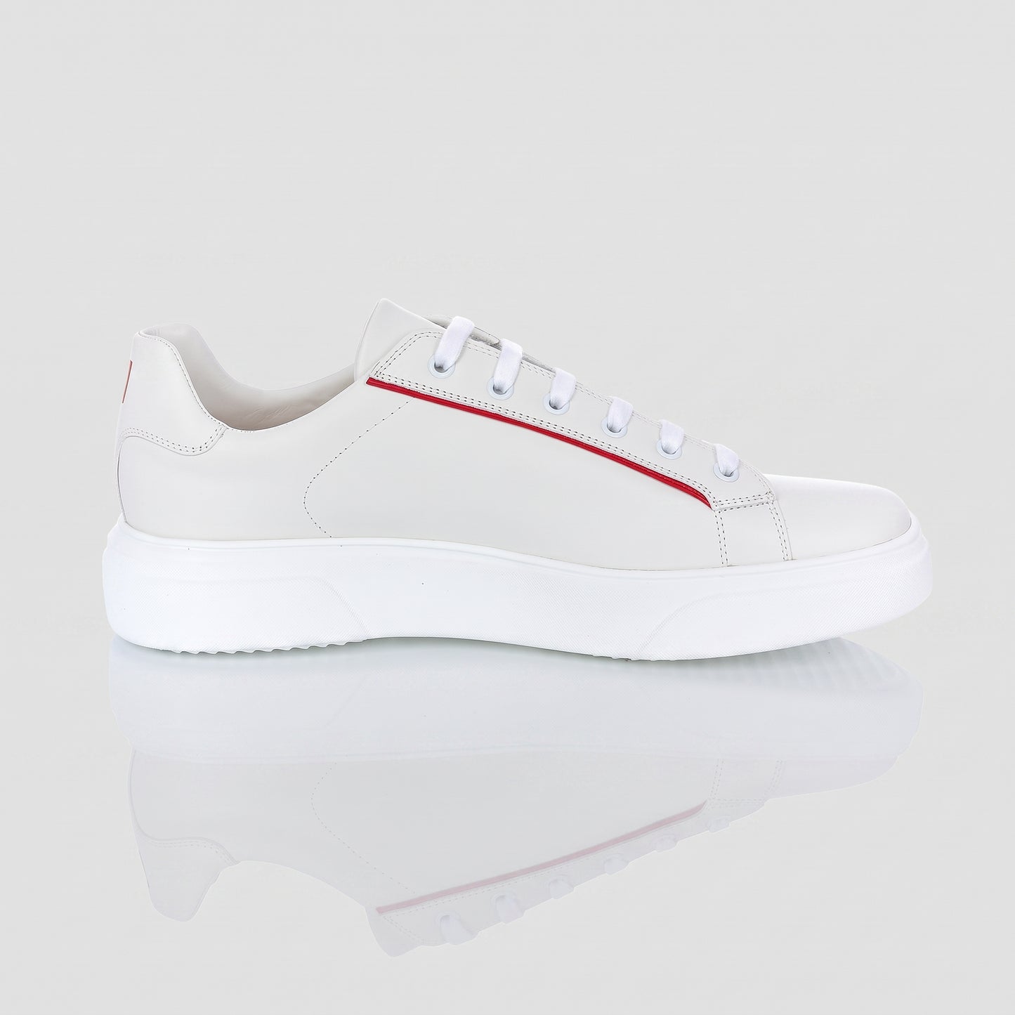 Pantofi Sport Bărbați Red Strike — pantofi din piele naturală, Enzo Margi