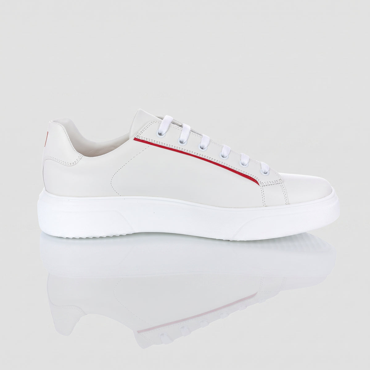 Pantofi Sport Bărbați Red Strike — pantofi din piele naturală, Enzo Margi