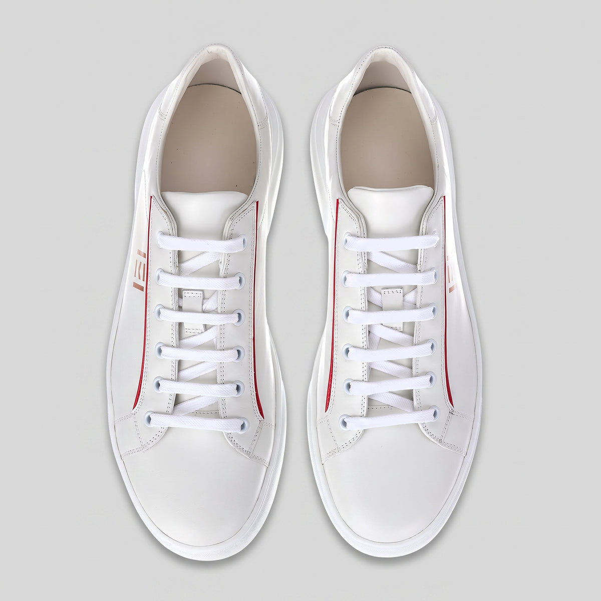 Pantofi Sport Bărbați Red Strike — pantofi din piele naturală, Enzo Margi