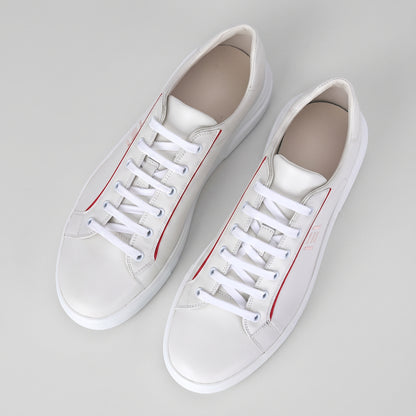 Pantofi Sport Bărbați Red Strike — pantofi din piele naturală, Enzo Margi
