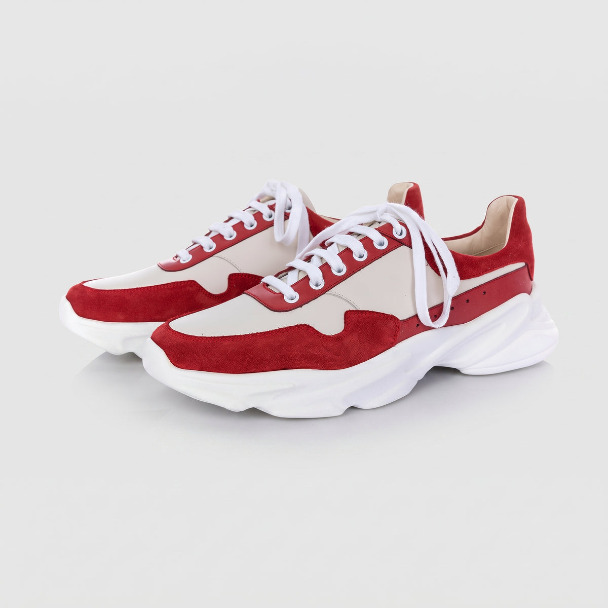 Pantofi Sport Bărbați Strawberry Cake — pantofi din piele naturală, Enzo Margi