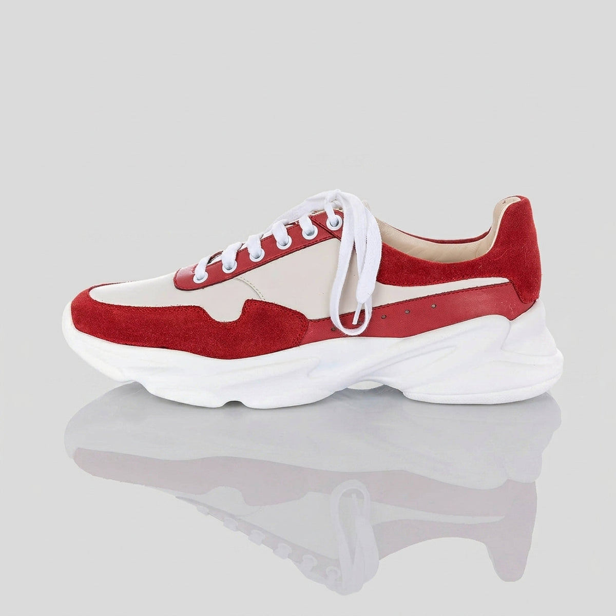 Pantofi Sport Bărbați Strawberry Cake — pantofi din piele naturală, Enzo Margi